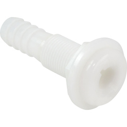 Разъем водосброса пластиковый под шланг 16 мм (15070)